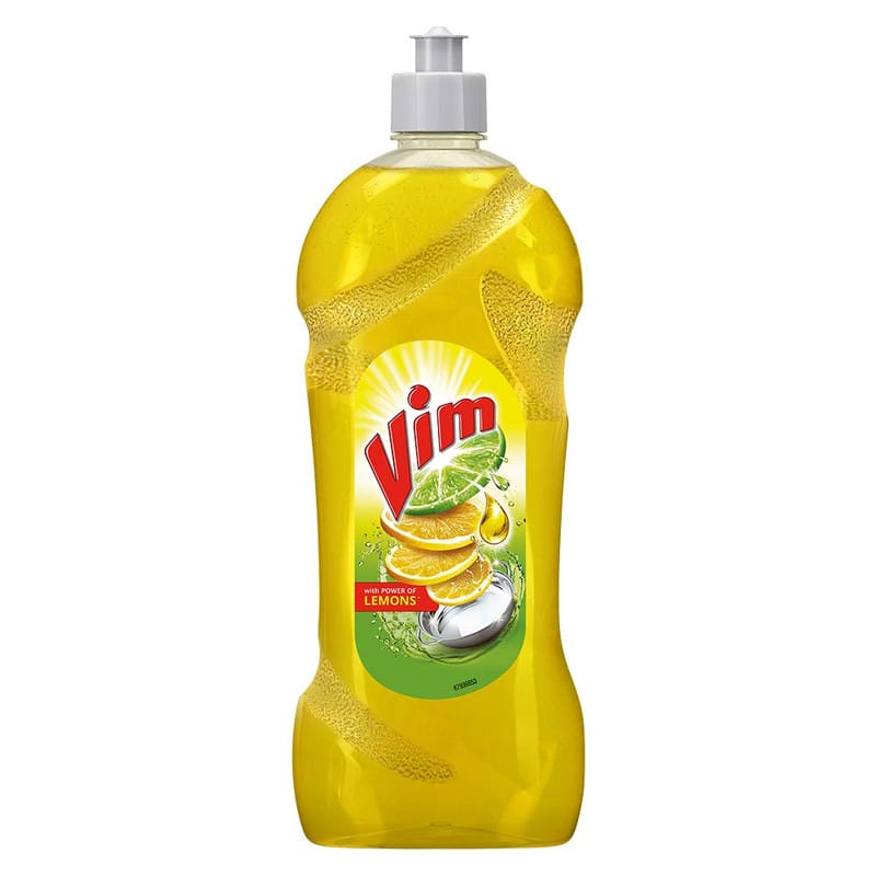 Vim Dishwash Gel Liquid Lemon 250ml